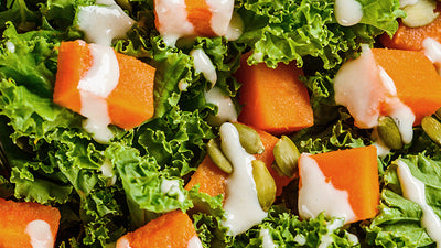 Kat's Kitchen: Roasted Sweet Potato & Kale Salad