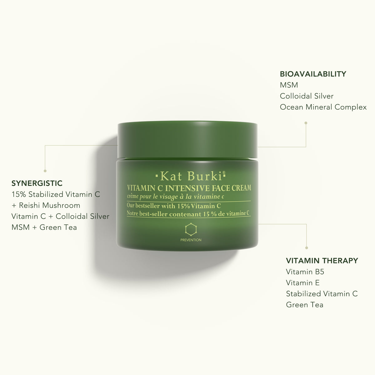 Kat Burki Vitamin C Intensive Face Cream 1.7oz